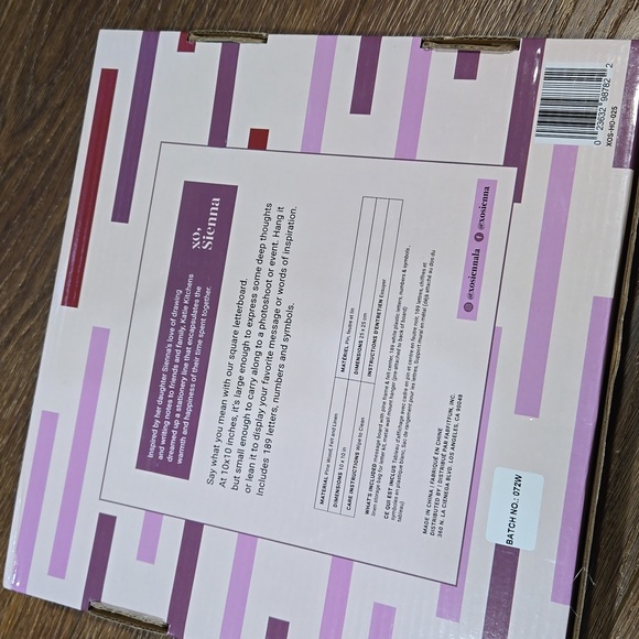 NWT XO, SIENNA FRLT MESSAGE BOARD. #6337 - Picture 3 of 4